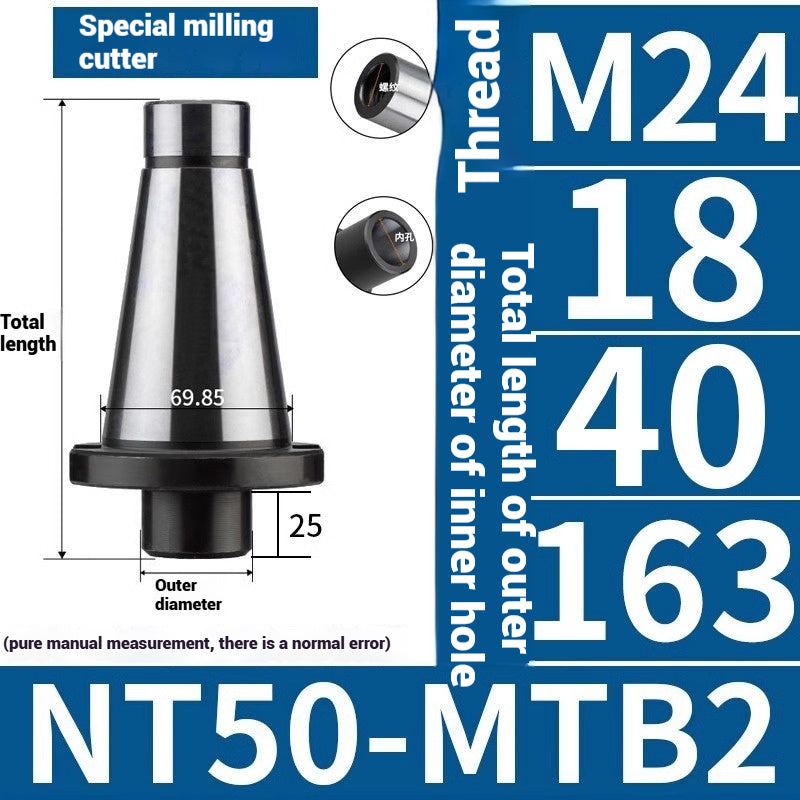 1080-General Milling Machine NT50 Milling Tool Sleeve 7:24/NT 50-Mohs No. 2/3/4/5 Adapter Sleeve Reducing Sleeve Shandong Denso Pricision Tools Co.,Ltd.